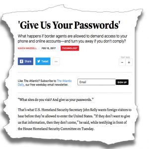 Picture of the DHS password proposal