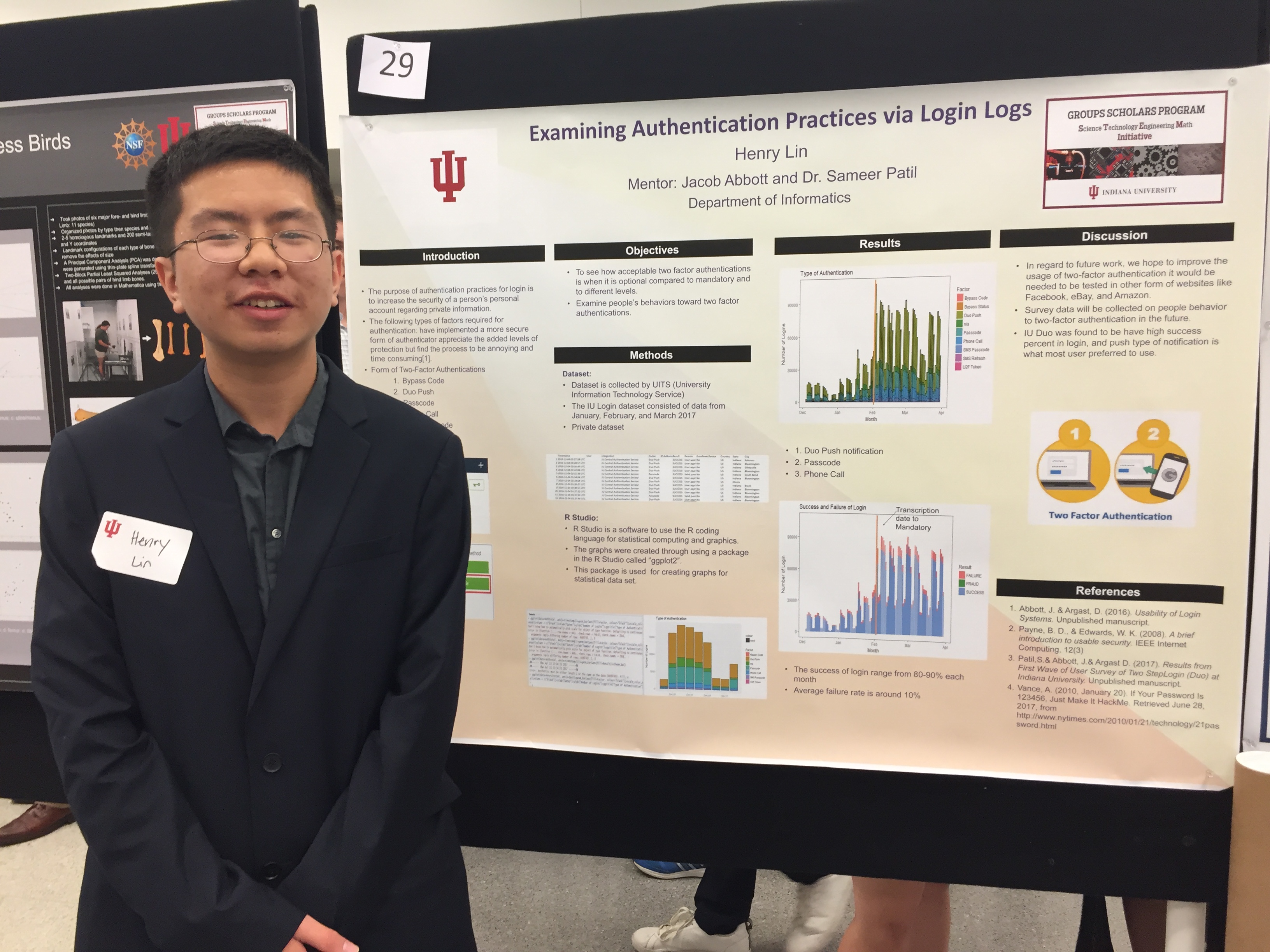 Henry Lin Summer Researcher with their research image