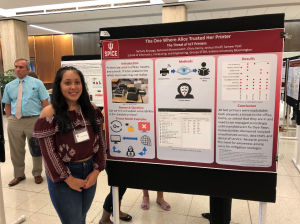 Picture of Nathalie Reynaga with their research